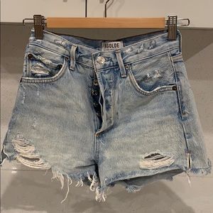 Agolde denim shorts